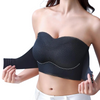 Magic Strapless Front Buckle Convertible Wireless Bra