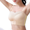 Magic Strapless Front Buckle Convertible Wireless Bra