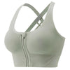 Magic Front Zip Crossback Sports Bra | High-Impact Support & Breathable Comfort