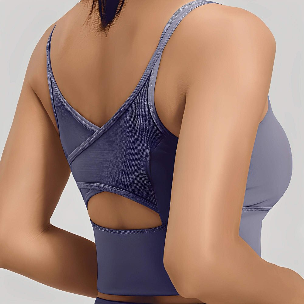Magic Mesh Back Support Sports Bra | Seamless Comfort & Maximum Flexibility - Magic Bra