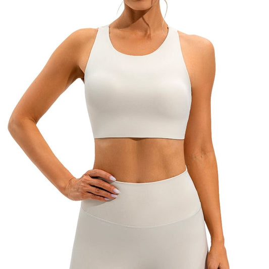 Magic Open Back High Neck Sports Bra | Longline Padded Support - Magic Bra