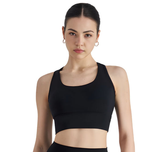 Magic Racerback Longline Sports Bra | Great Support Workout Top - Magic Bra
