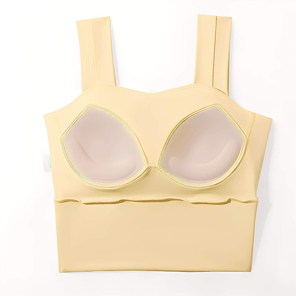 Magic Square Neck Sports Bra | Breathable Activewear with Wide Straps - Magic Bra