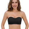 Magic Strapless Seamless Push Up Side Closure Bra - Magic Bra