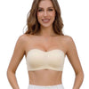 Magic Strapless Seamless Push Up Side Closure Bra - Magic Bra