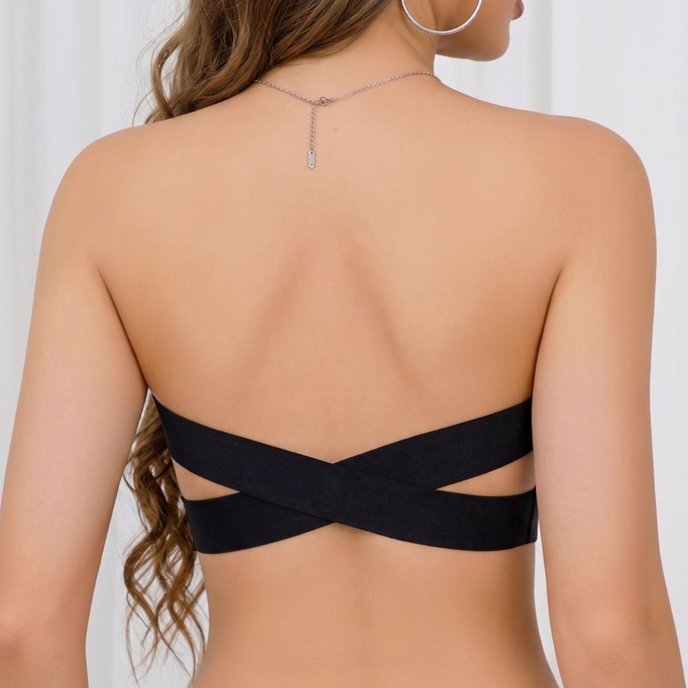 Magic Strapless Seamless Push Up Side Closure Bra - Magic Bra