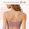 Magic Front Closure Push Up Thin Cup Wireless Lace - Magic Bra